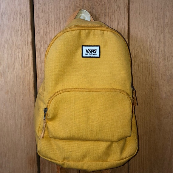 yellow vans bag